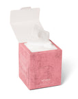 Whistle Wellness 8 x 8 disposable face towels product view