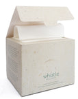 Whistle Wellness XL disposable face towels 50-count box