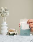 Whistle Wellness Travel Pack in an on-the-go routine