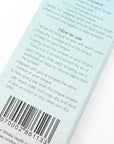 Whistle tongue scraper packaging with use and care instructions